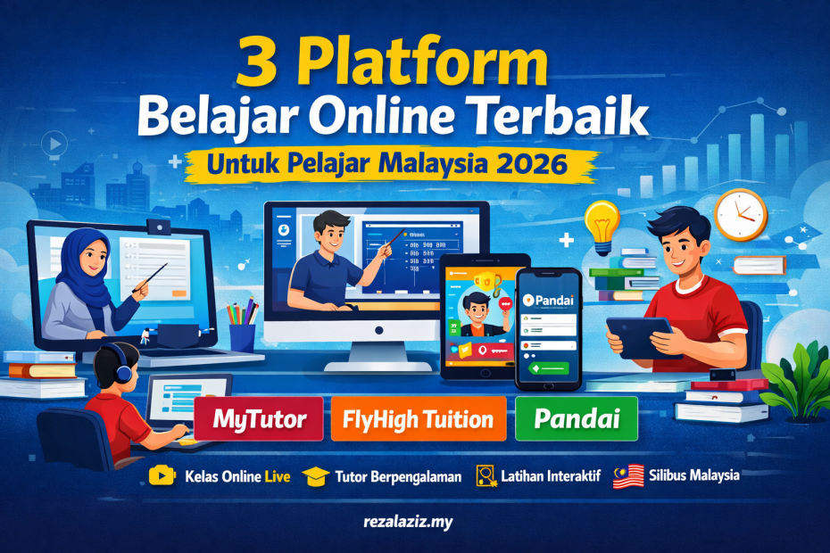3 Platform Belajar Online Terbaik Untuk Pelajar Malaysia (Panduan Lengkap 2026)