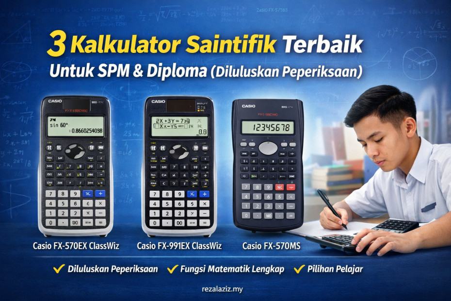 Kalkulator Saintifik Terbaik Untuk SPM