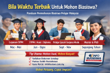 Bila Waktu Terbaik Untuk Mohon Biasiswa?