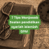 7 tips menjawab soalan asas kelestarian SPM