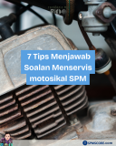 7 Tips Menjawab Soalan Menservis Motosikal SPM
