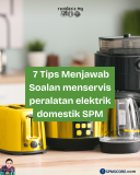 7 tips menjawab soalan menservis peralatan elektrik domestik SPM